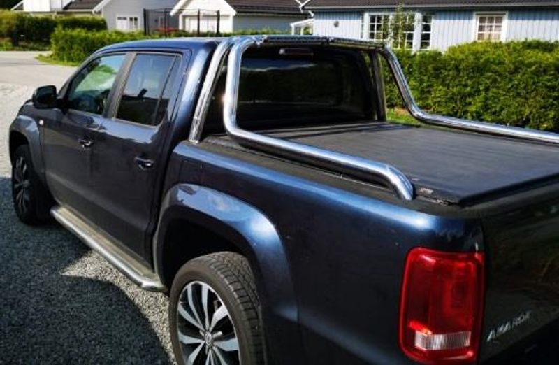 Amarok 2010->+ Canyon Veltebøyle til M/U trekk stål krom utførel