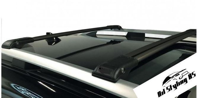 Hovedbilde Wingcarrier Takstativ komplett sett 2 stk. til åpen rails i sort