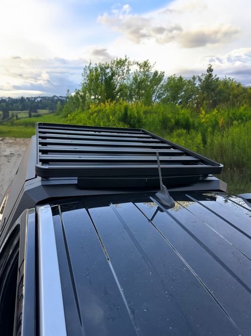 Hovedbilde Takgrind Hardtop & Universal 115X135 cm sort mat alu