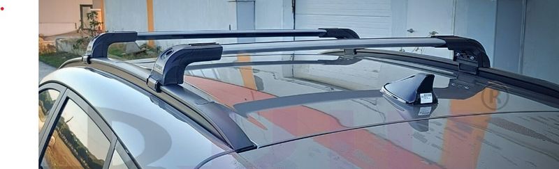 Wingcarrier Flush Takstativ Volvo XC60 2018-> Sort