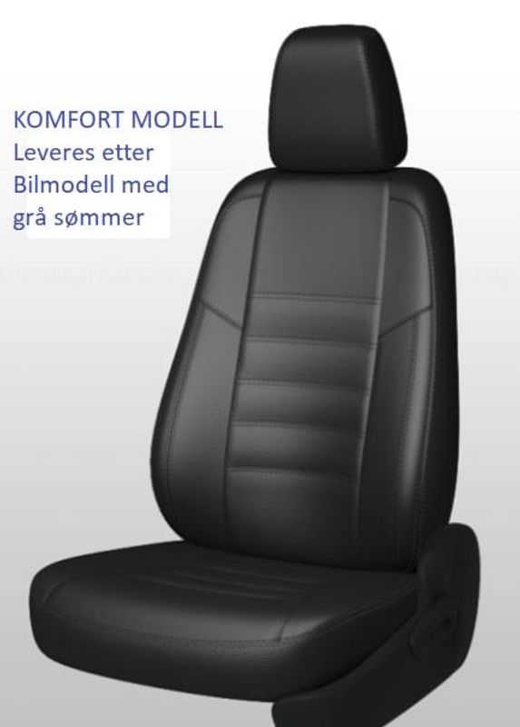 Berlingo 2019-> Setetrekk.Fører og dobbelt sete 1+1+1