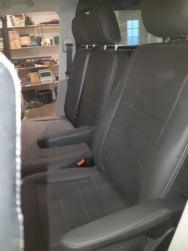 Setetrekk i skinn Vito 2003-2014  1+2 