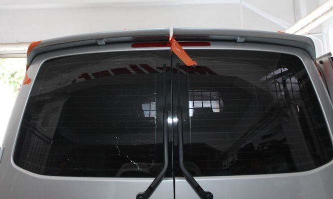 Hovedbilde Spoiler VW T5 T6 T6.1 Ferdig Grunnet Dobbelt bakdører